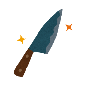 包丁のイラスト