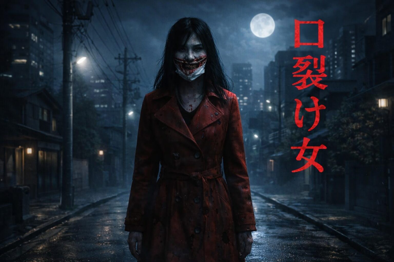 口裂け女とは？弱点・正体・対処法・発祥を完全解説【都市伝説】