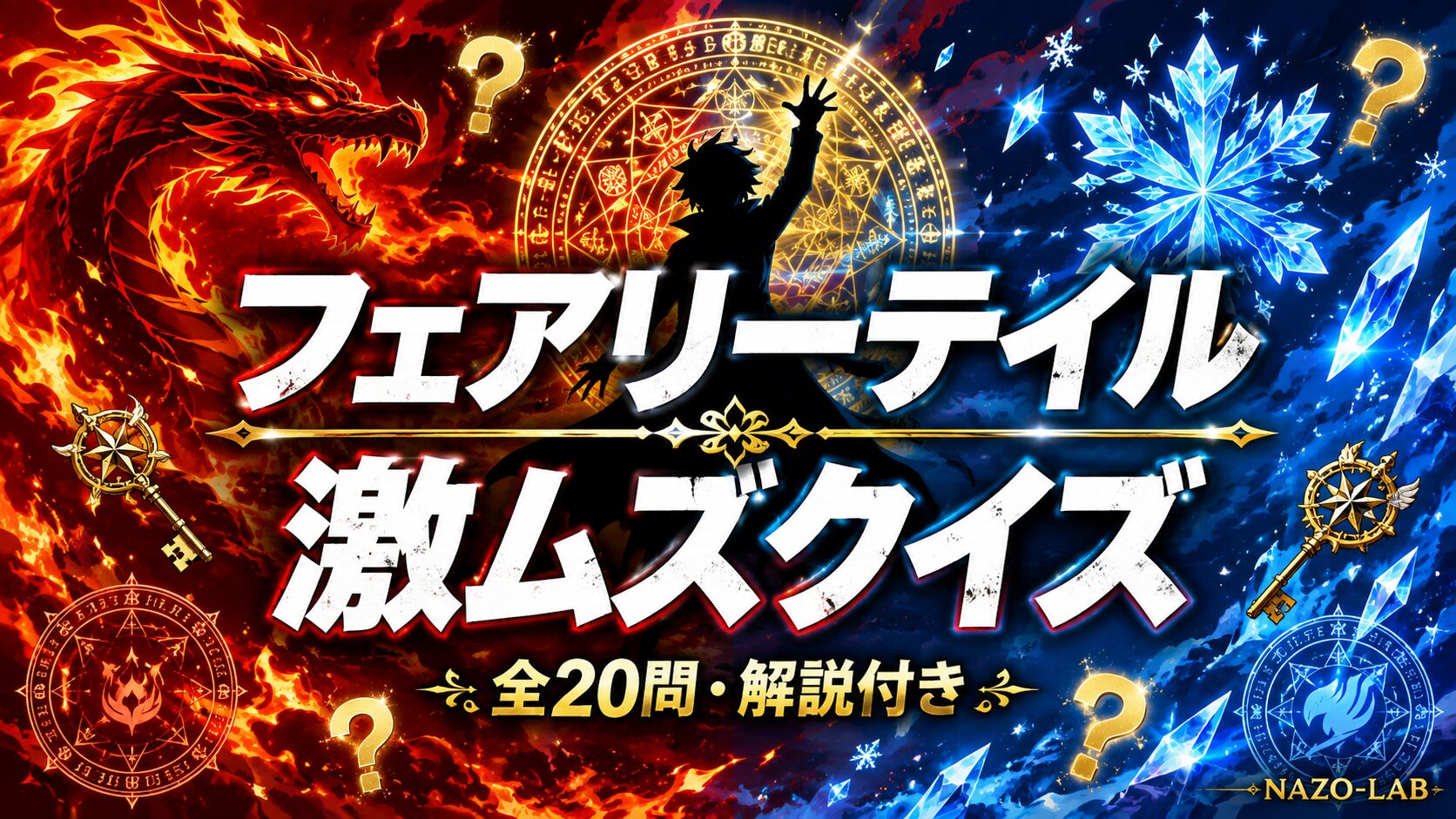 フェアリーテイル激ムズマニア向けクイズ20問